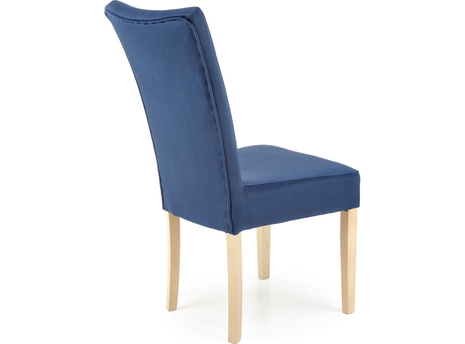 Jídelní židle NEW ENGLAND - dub medový/tmavě modrá
