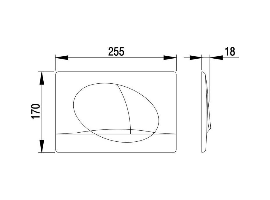 WC komplet pro zazdění s příslušenstvím - WC 35,5x52,5 cm