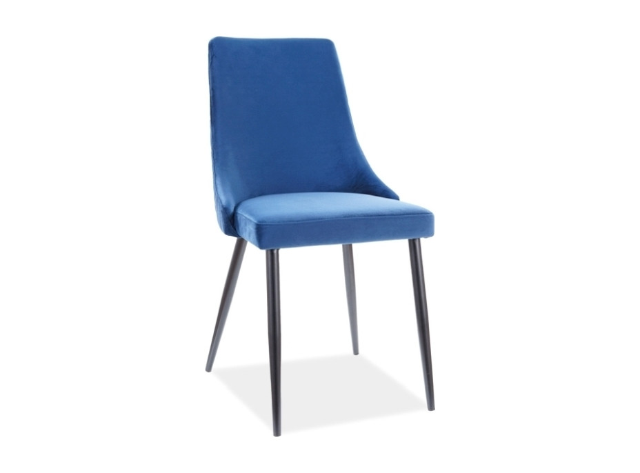 Jídelní židle PANINO - černá/tmavě modrá