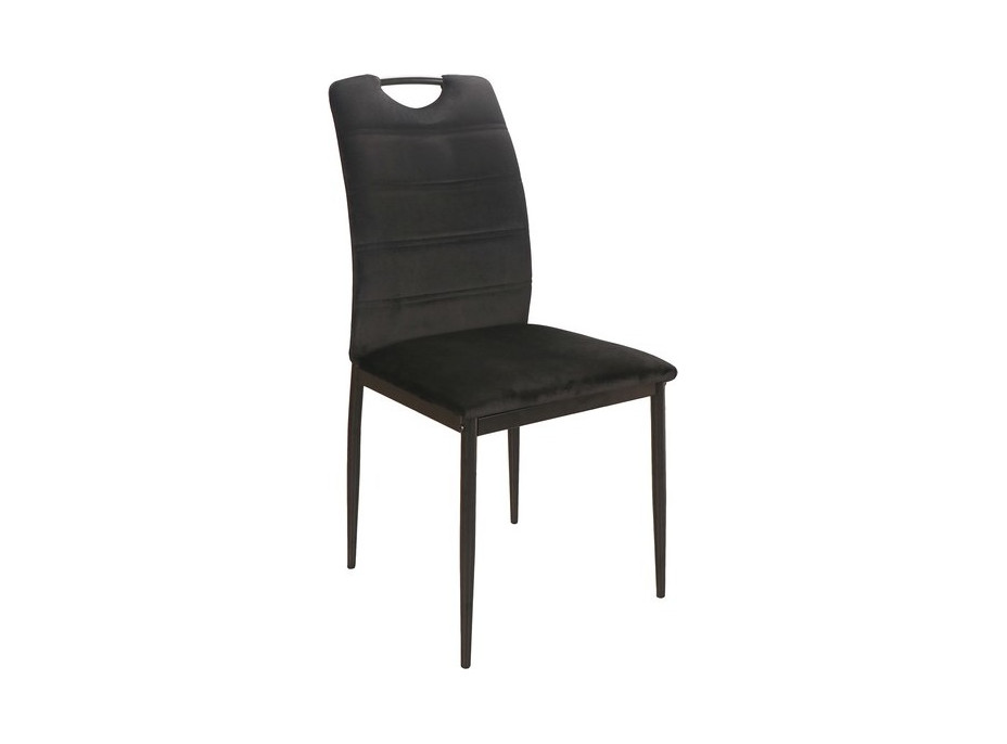Jídelní židle PIRI - černá/černá