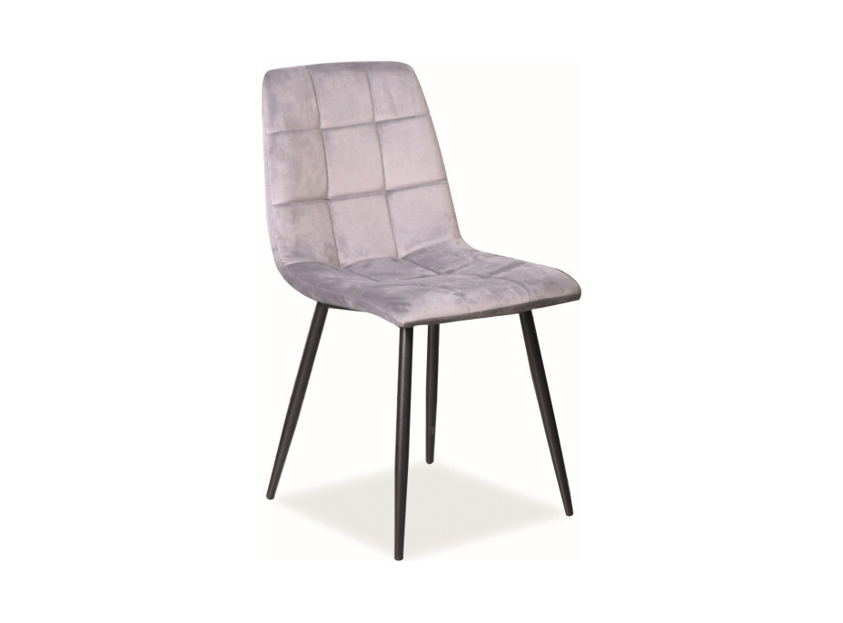 Jídelní židle MILAN - černá/šedá 14
