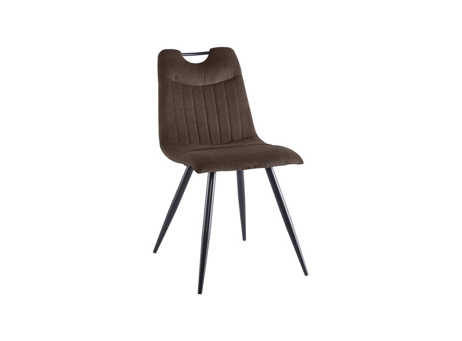 Jídelní židle FREO - černá/hnědá