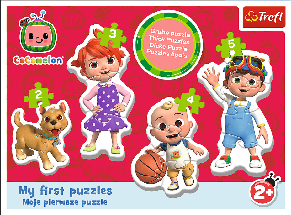 TREFL Baby puzzle Cocomelon 4v1 (2,3,4,5 dílků)