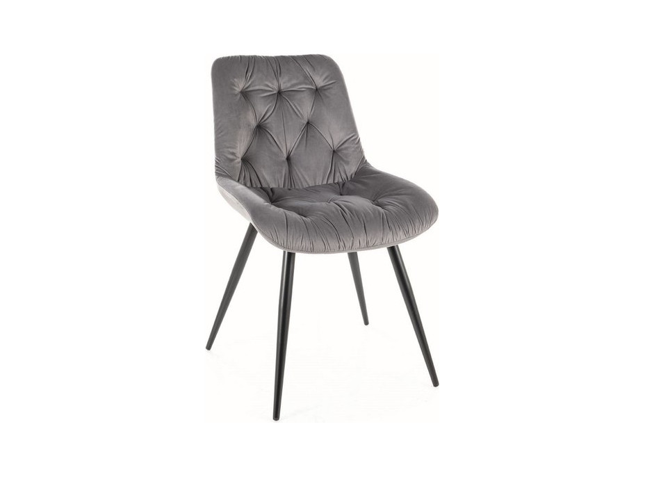 Jídelní židle PRAHA - černá/šedá 14