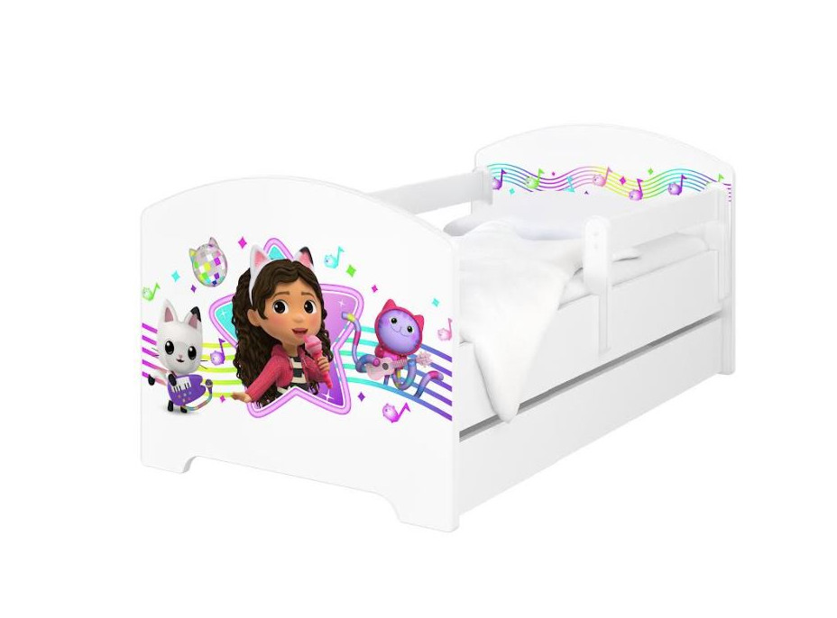 Dětská postel OSKAR - 140x70 cm - Gabi - Zpěvačka