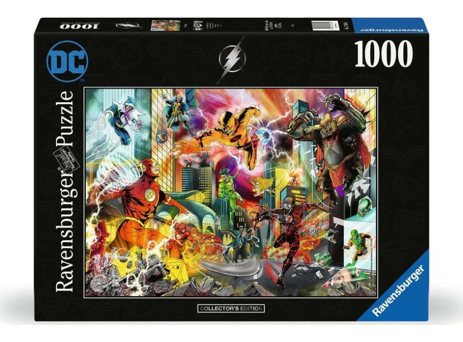 RAVENSBURGER Puzzle DC Comics: Flash 1000 dílků