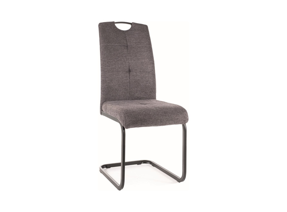Jídelní židle AXE - černá/tmavě šedá