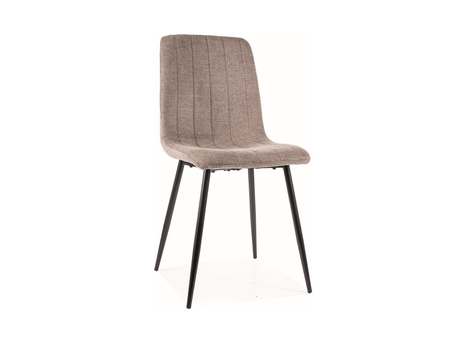 Jídelní židle ALENA Brego - černá/béžová