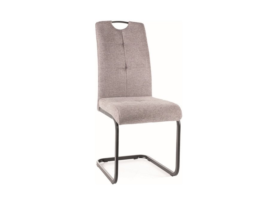 Jídelní židle AXE - černá/šedá