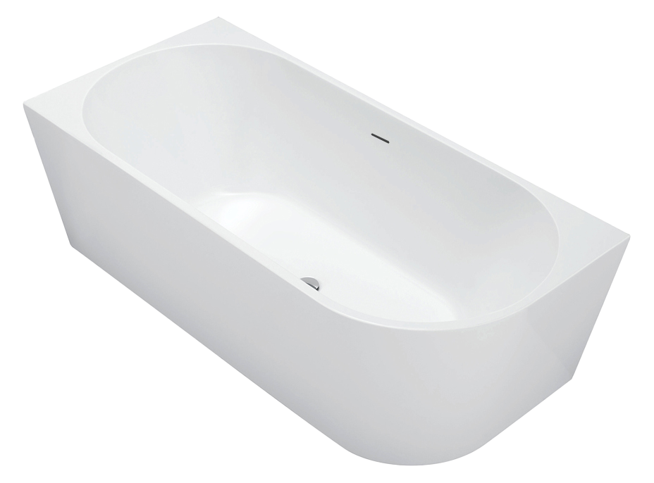 Rohová akrylátová vana REA SYDNEY BELLANTO 149x74.5 cm - levá - bílá