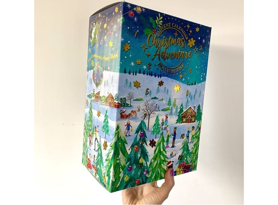 GIBSONS Puzzle Adventní kalendář na 24 dní: Vánoční dobrodružství 1232 dílků