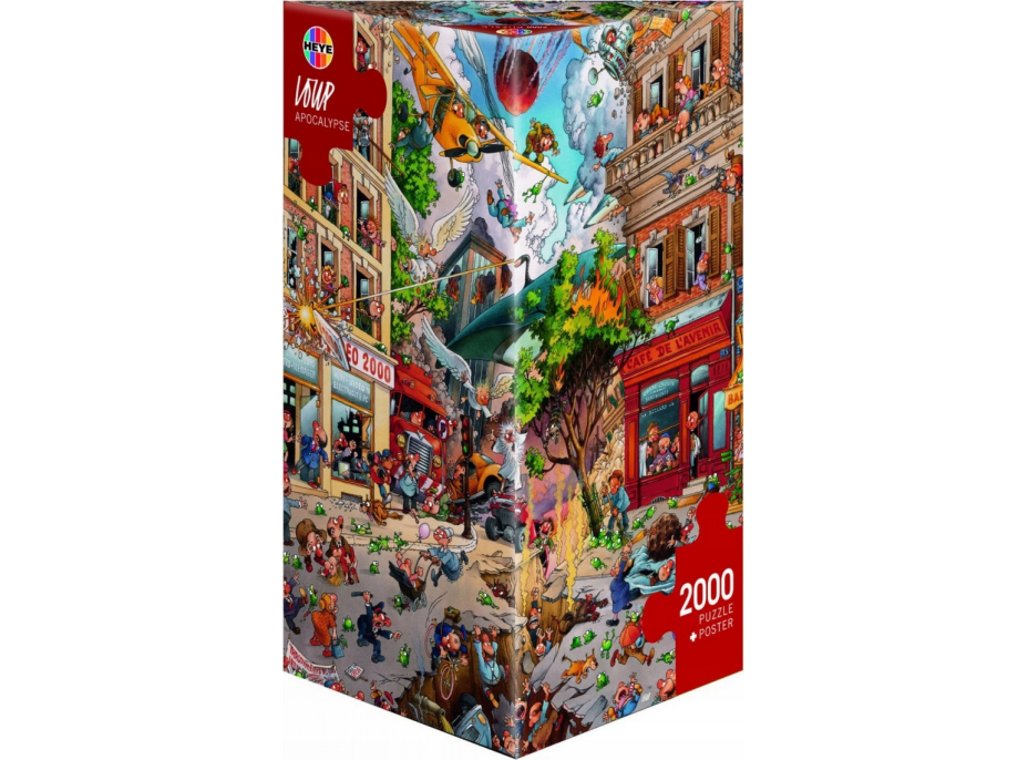 HEYE Puzzle Apokalypsa 2000 dílků