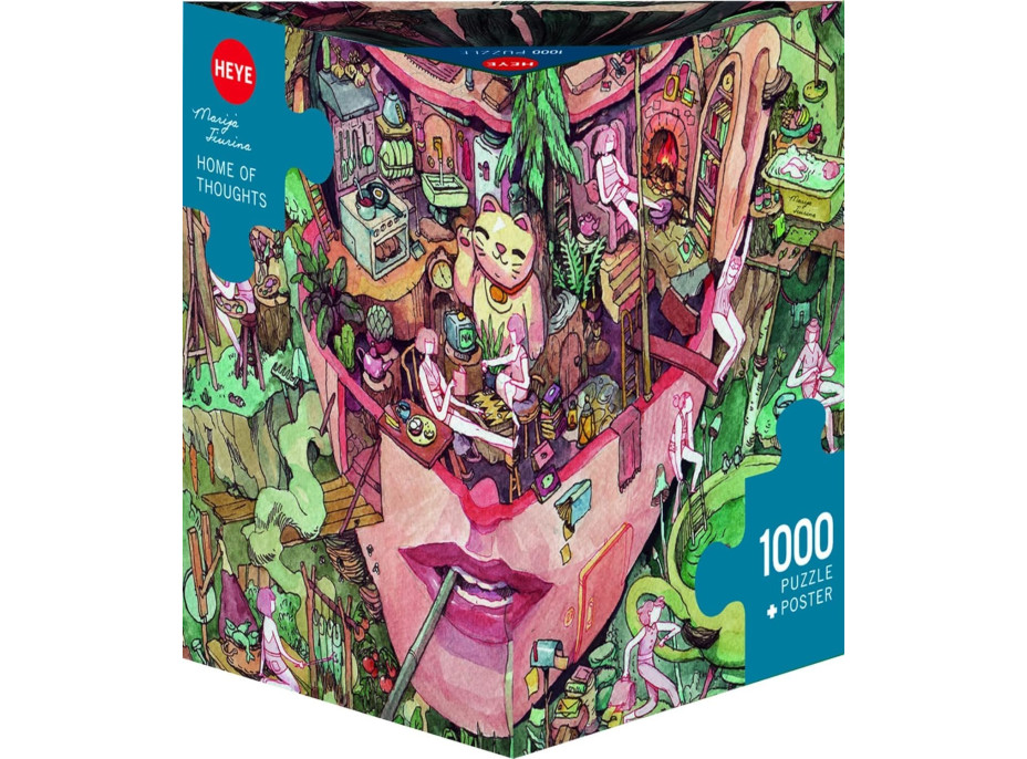 HEYE Puzzle Domov myšlenek 1000 dílků