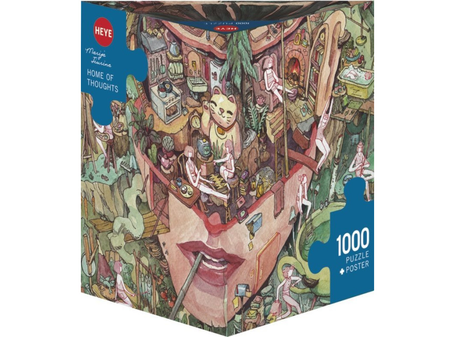 HEYE Puzzle Domov myšlenek 1000 dílků