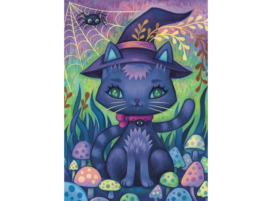 HEYE Puzzle Dreaming: Kočka čarodějka 1000 dílků