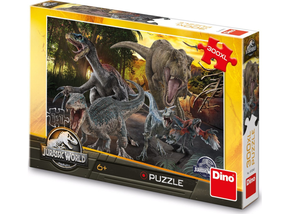 DINO Puzzle Jurský svět XL 300 dílků