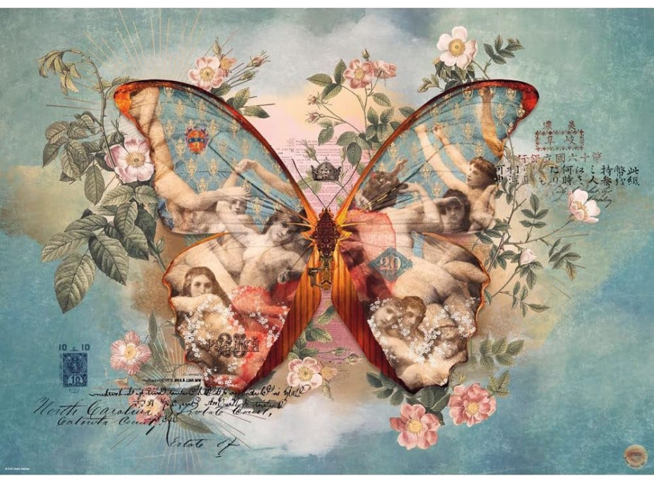 HEYE Puzzle Metamorphosis: Křídla č. I 1000 dílků
