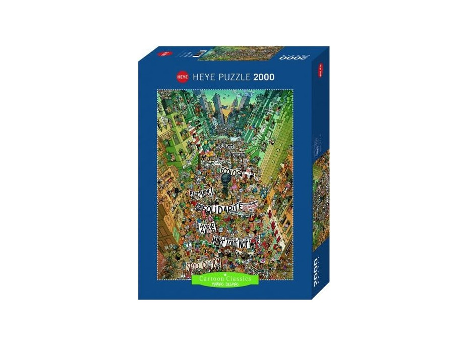 HEYE Puzzle Protest! 2000 dílků