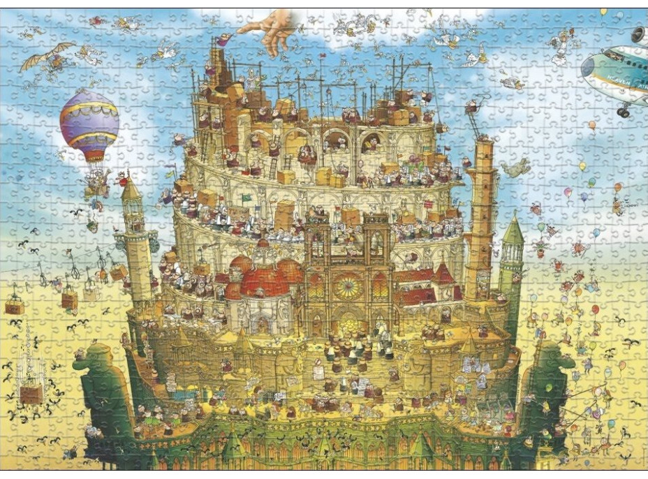 HEYE Puzzle That's Life: Vysoko 2000 dílků