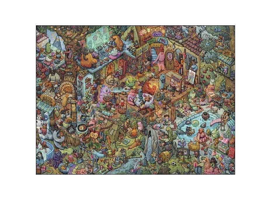 HEYE Puzzle Zábava s přáteli 1500 dílků