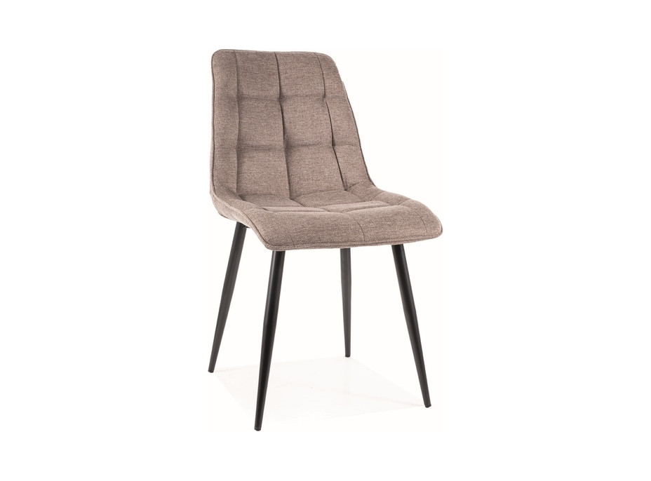 Jídelní židle CHICK Brego - černá/béžová