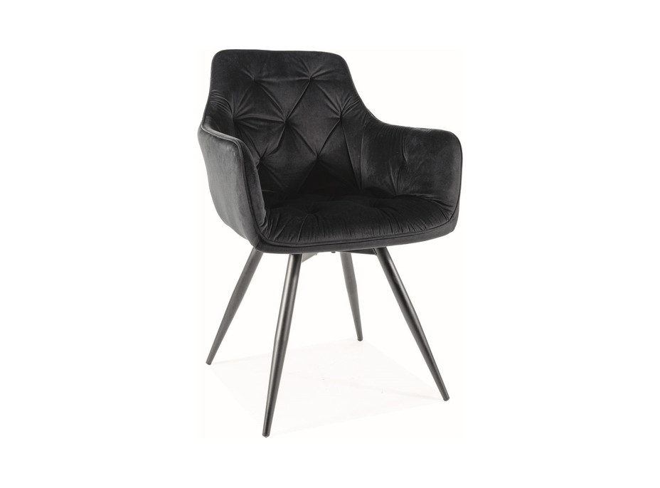 Jídelní židle MAGA - černá/černá
