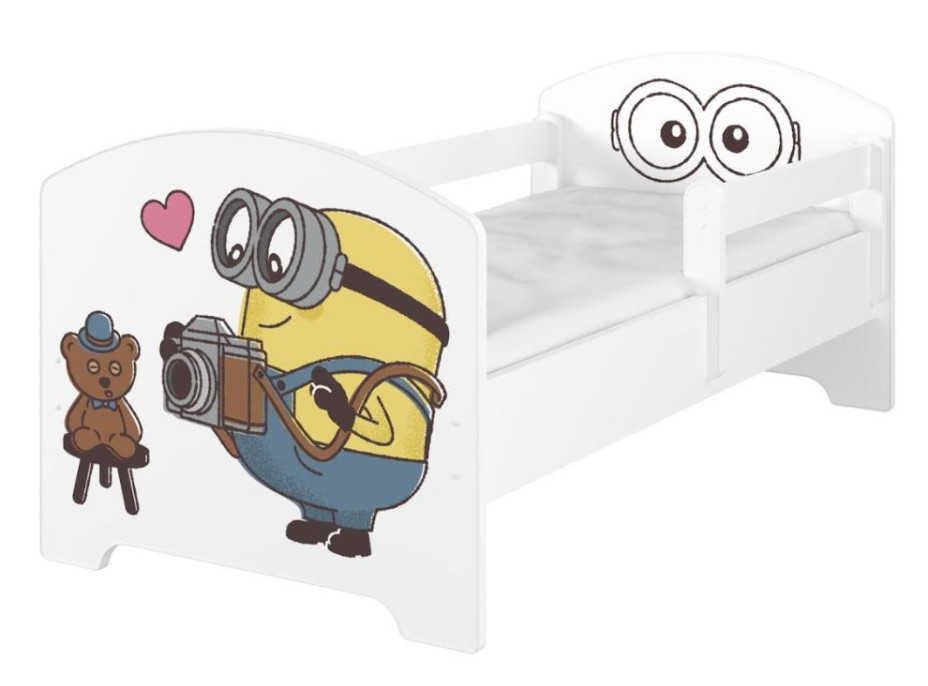 Dětská postel OSKAR - 160x80 cm - Mimoni - Fotograf