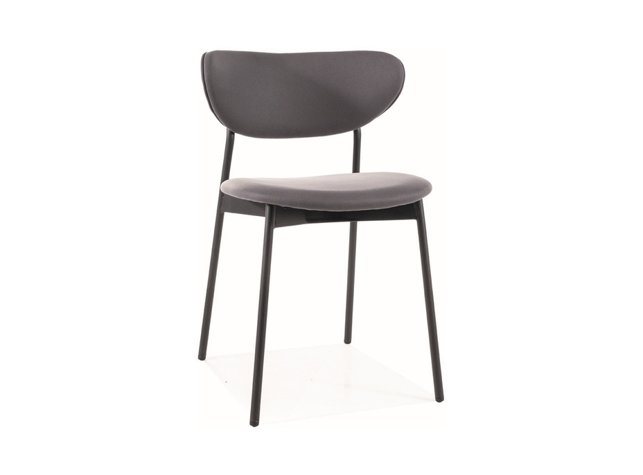 Jídelní židle DANIEL Tap - černá/šedá