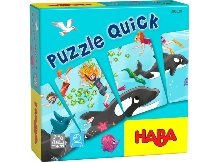 HABA Mini hra pro děti Rychlé puzzle