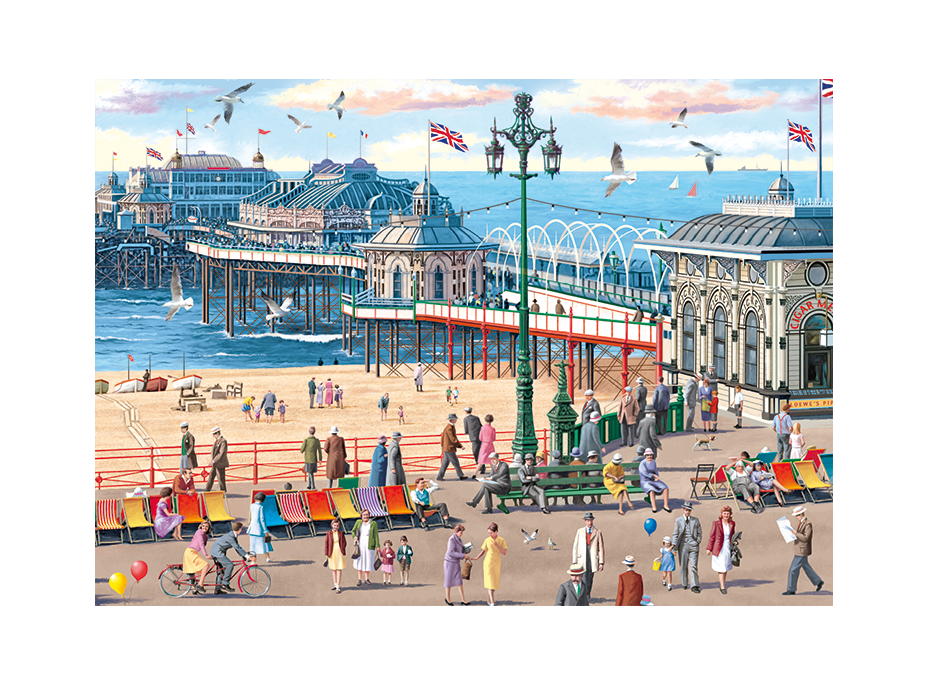 FALCON Puzzle Brightonské molo 1000 dílků