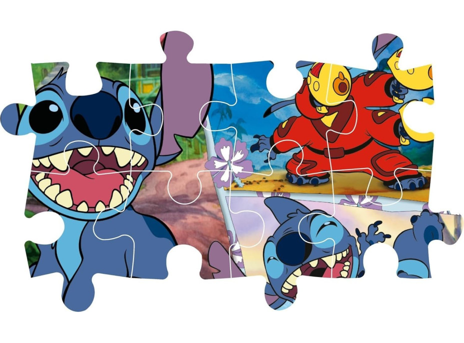 CLEMENTONI Puzzle Stitch MAXI 104 dílků