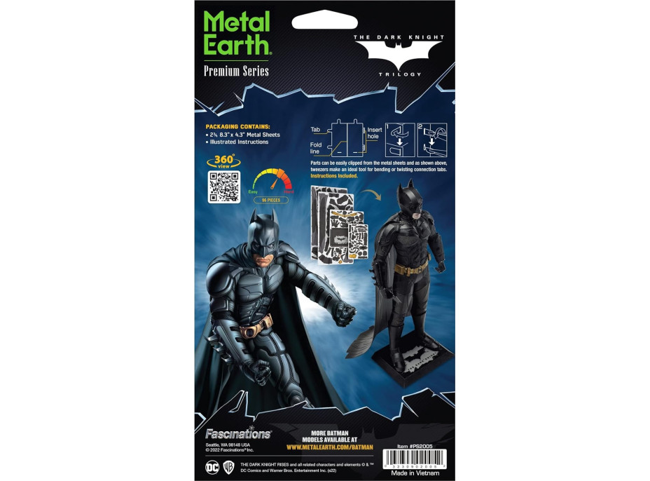 METAL EARTH 3D puzzle Premium Series: Batman, The Dark Knight