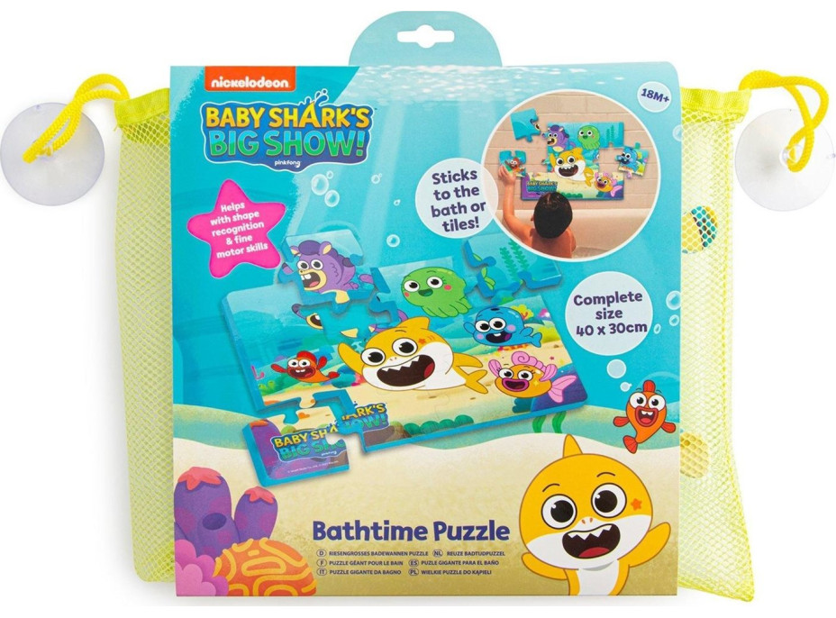 NICKELODEON Puzzle do vany Baby Shark 12 dílků