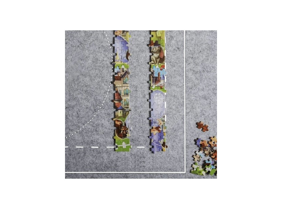 Podložka na puzzle 115x67 cm s příslušenstvím
