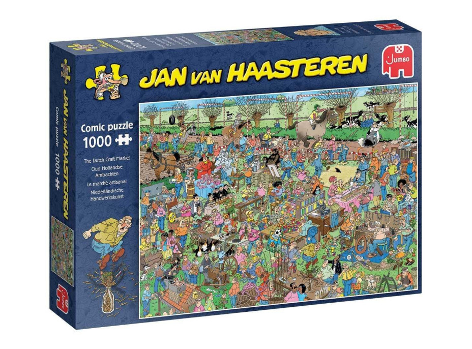JUMBO Puzzle JvH Holandský řemeslný trh 1000 dílků