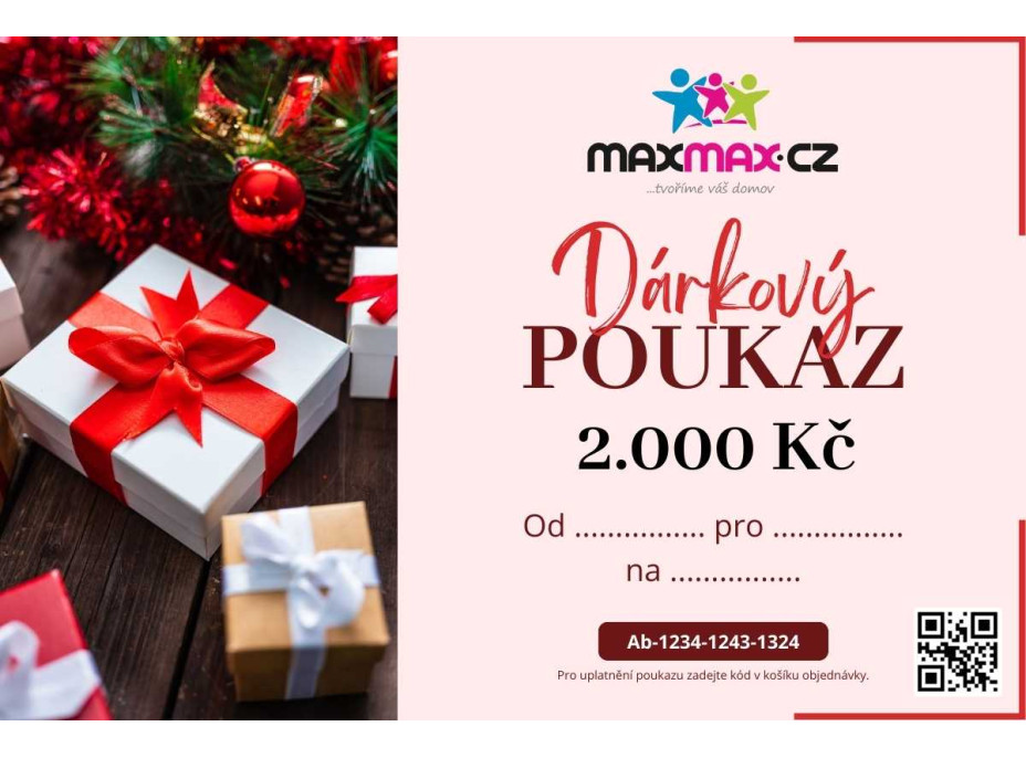 Dárkový poukaz v hodnotě 2 000 Kč