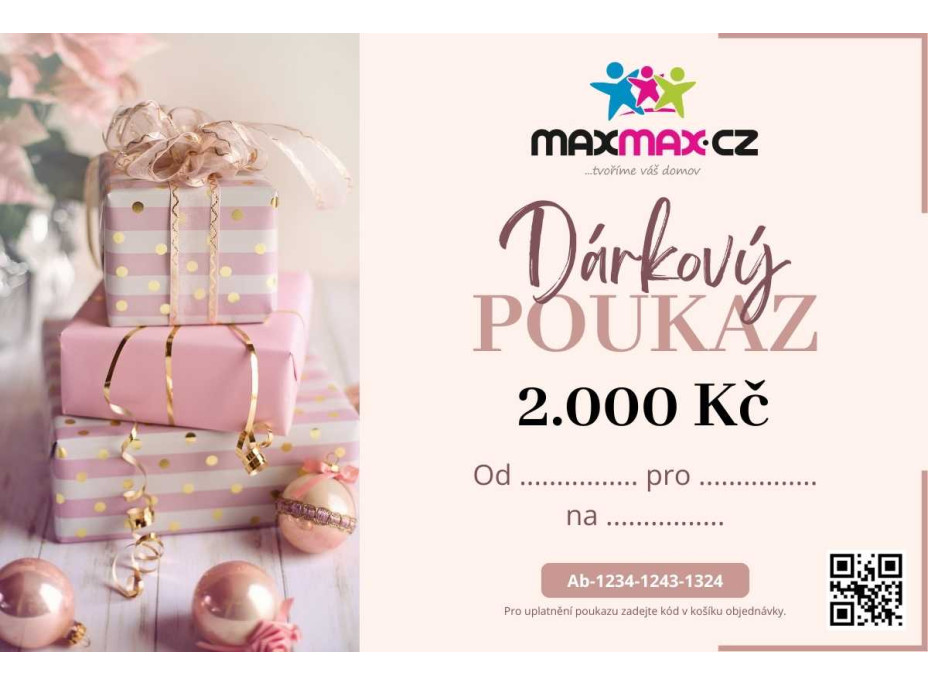 Dárkový poukaz v hodnotě 2 000 Kč