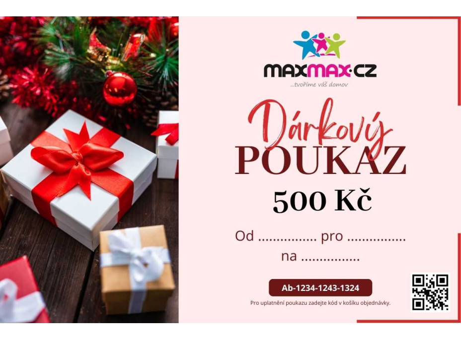 Dárkový poukaz v hodnotě 500 Kč