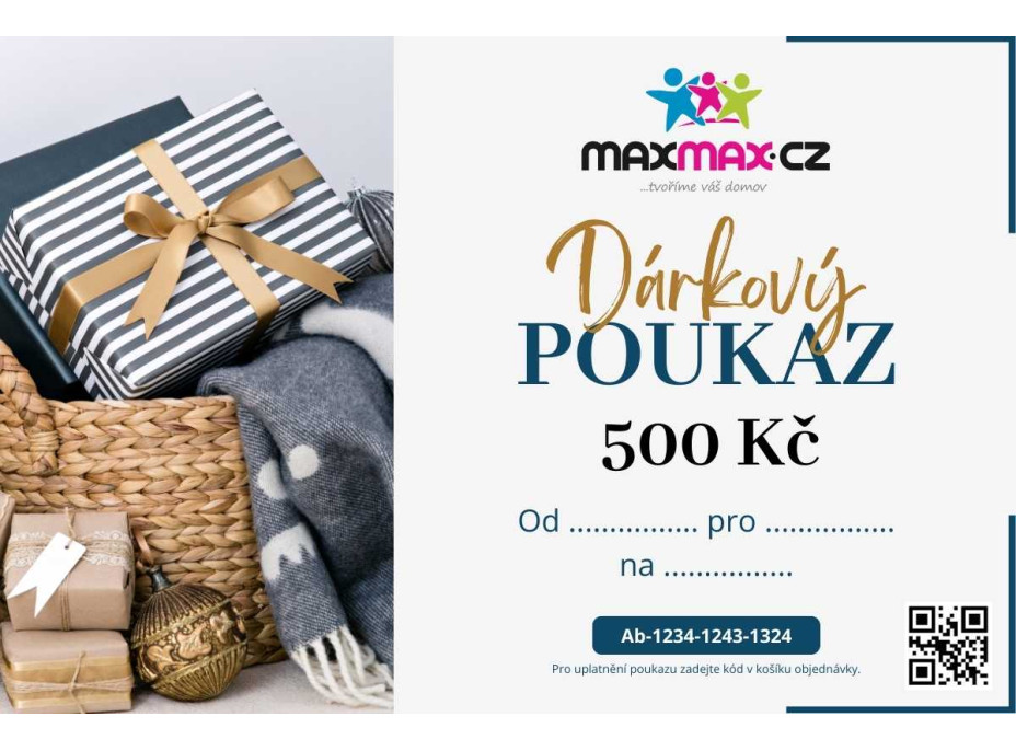Dárkový poukaz v hodnotě 500 Kč