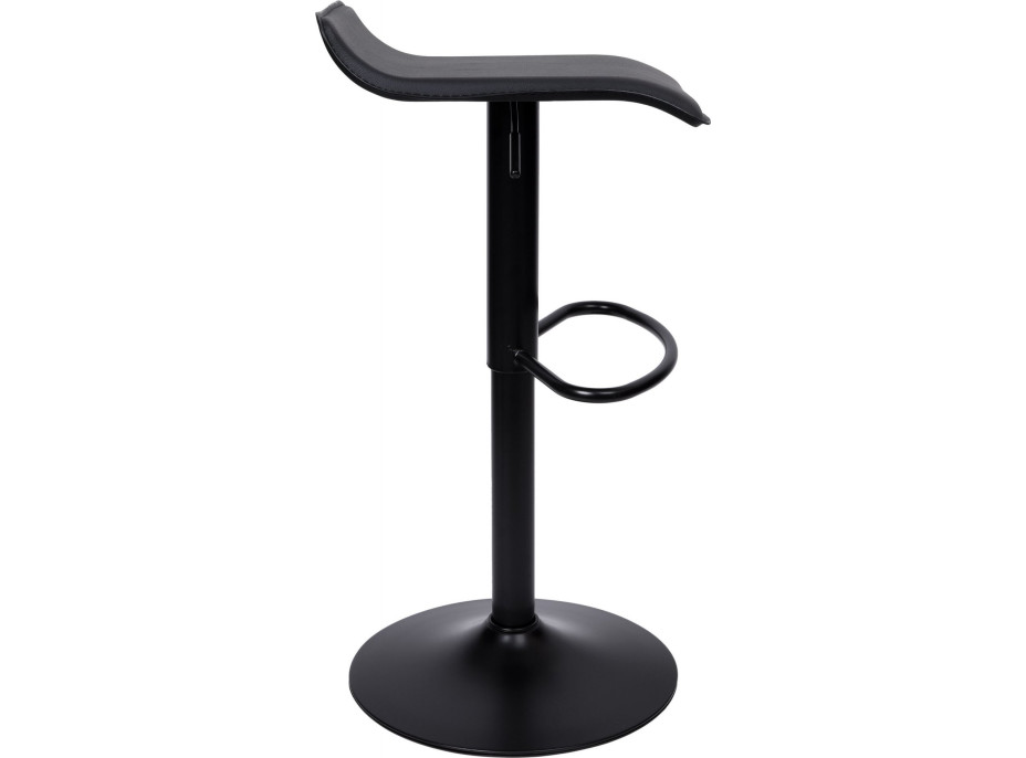 Barová židlička PORTI BLACK - černá