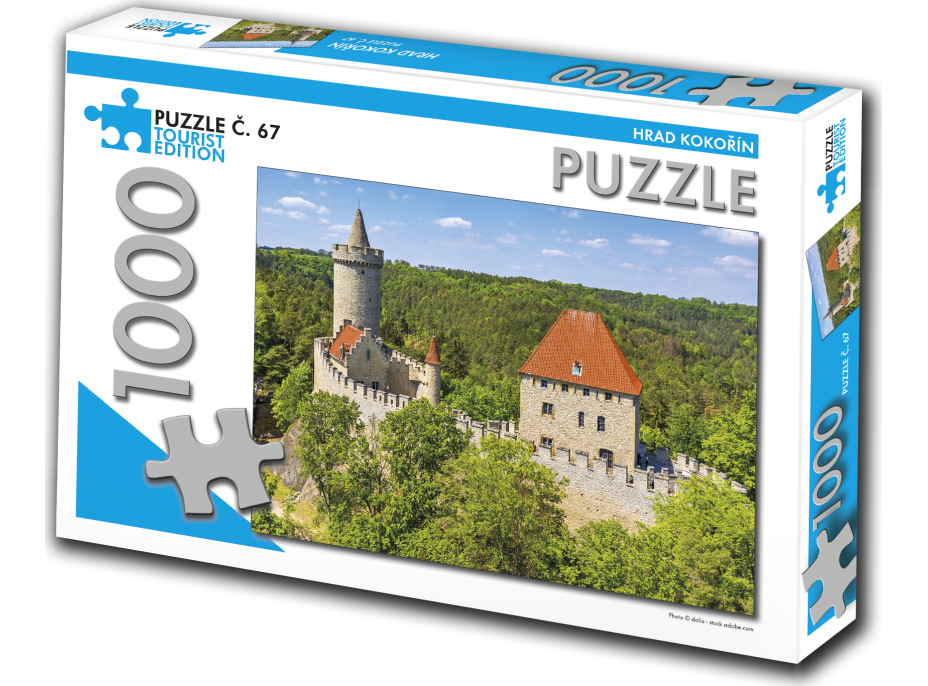 TOURIST EDITION Puzzle Hrad Kokořín 1000 dílků (č.67)