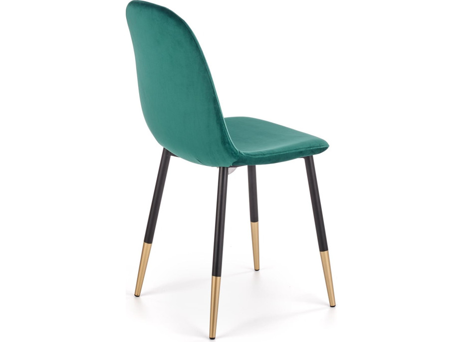 Jídelní židle RENY - tmavě zelená