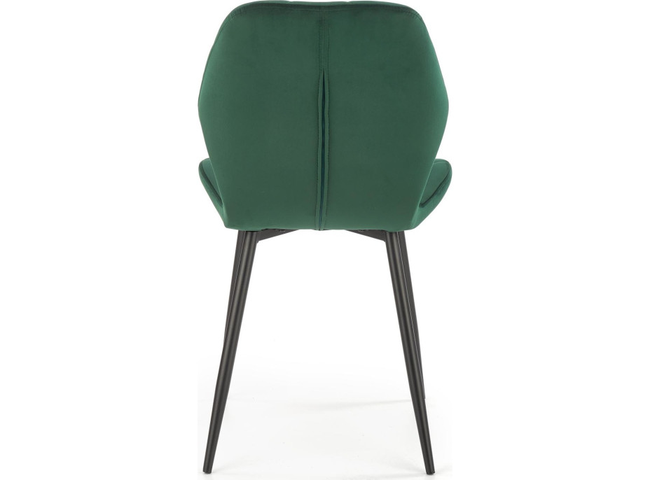 Jídelní židle MAYA - tmavě zelená