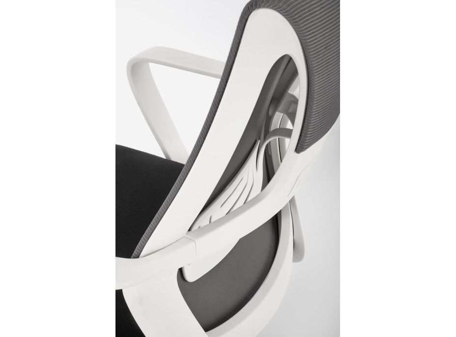 Kancelářská židle RIMINI 2 - šedá/černá/bílá