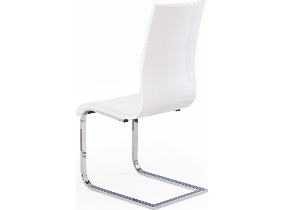Jídelní židle PAMELA - bílá/bílá