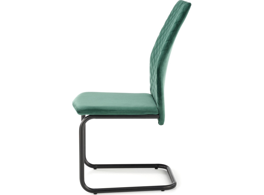 Jídelní židle GABI - tmavě zelená