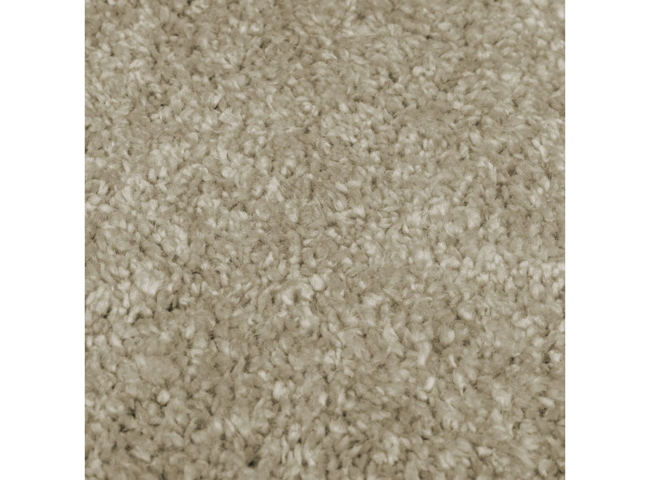 Kusový koberec Shaggy Teddy Natural