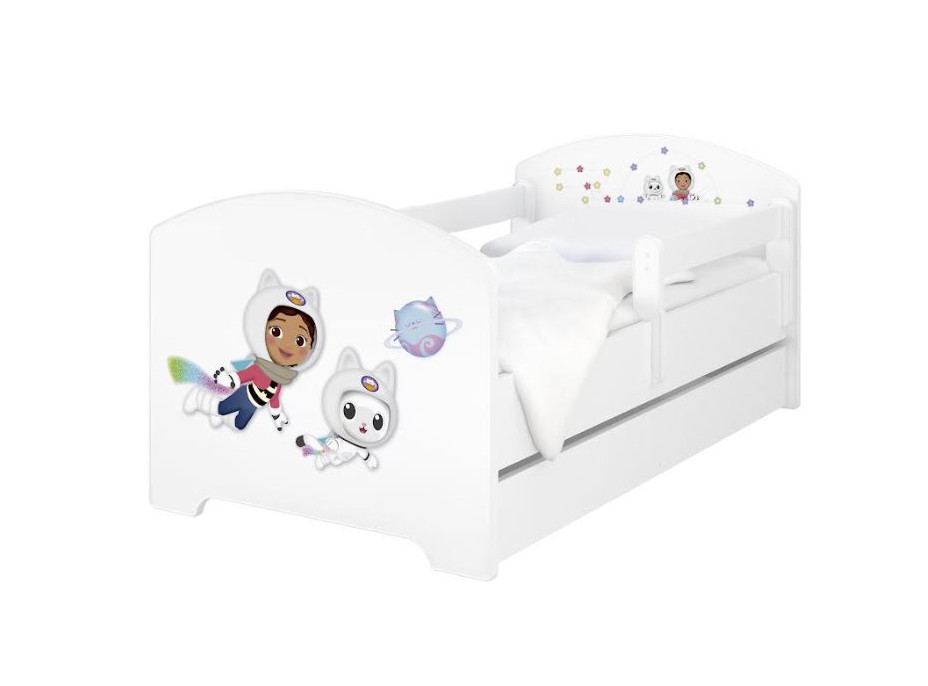 Dětská postel OSKAR - 140x70 cm - Gabi - Astronautka