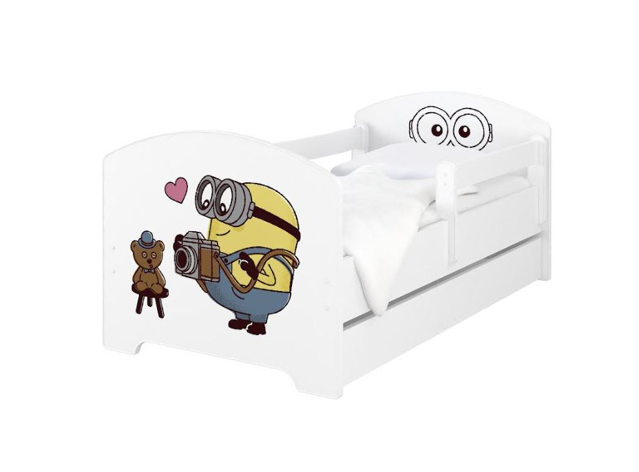 Dětská postel OSKAR - 180x80 cm - Mimoni - Fotograf