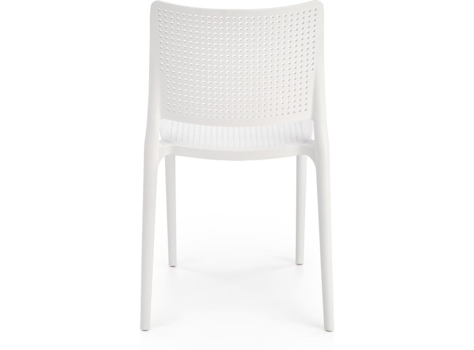 Zahradní plastová židle NORA - bílá